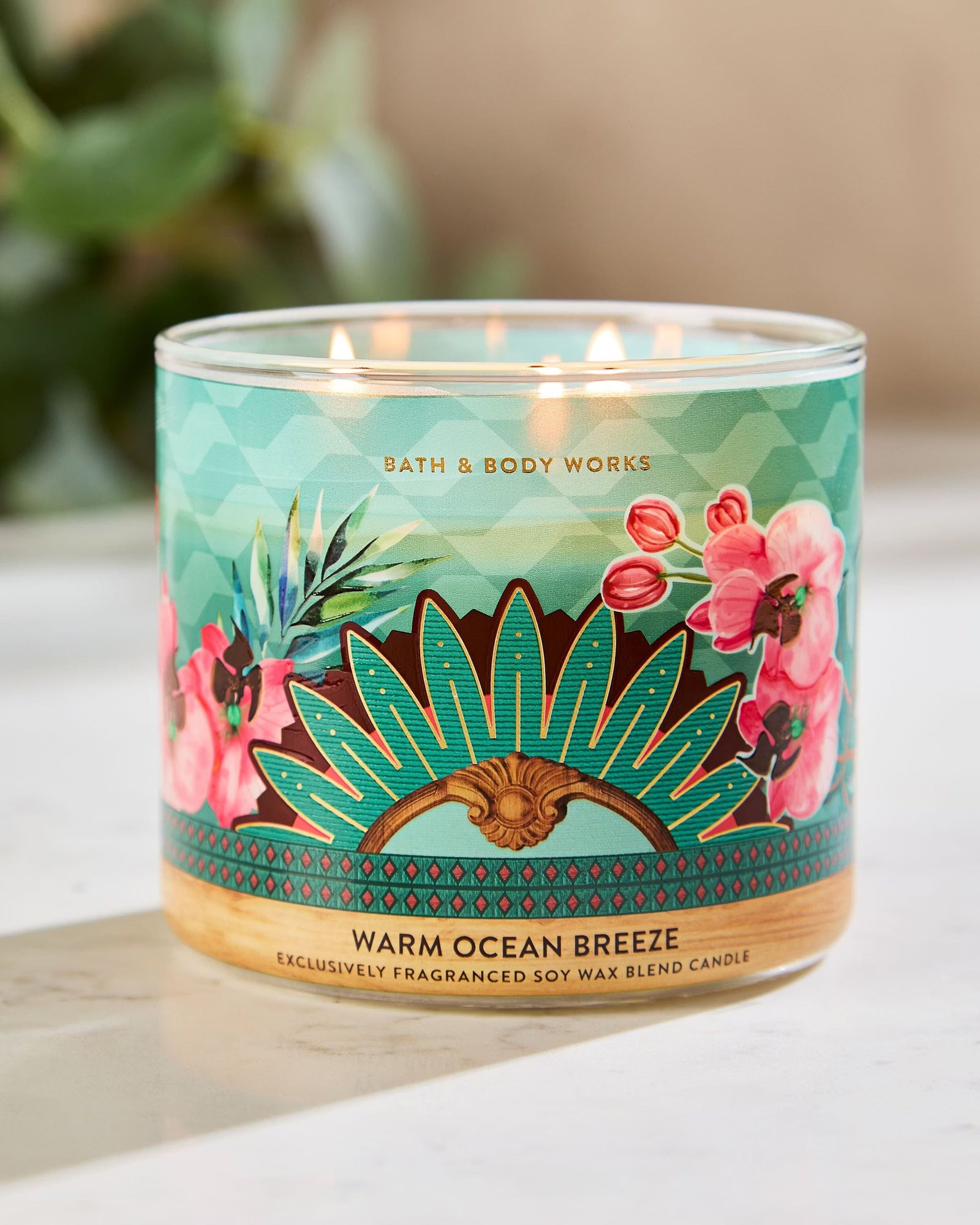 Warm Ocean Breeze 3-Wick Candle - Image 6