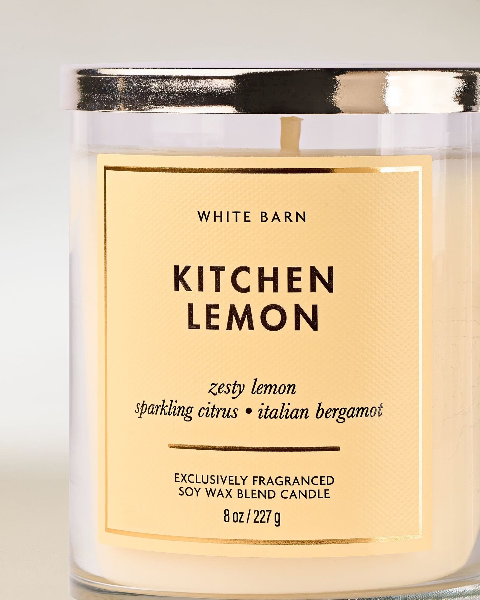 Kitchen Lemon Single Wick Candle - Image 2