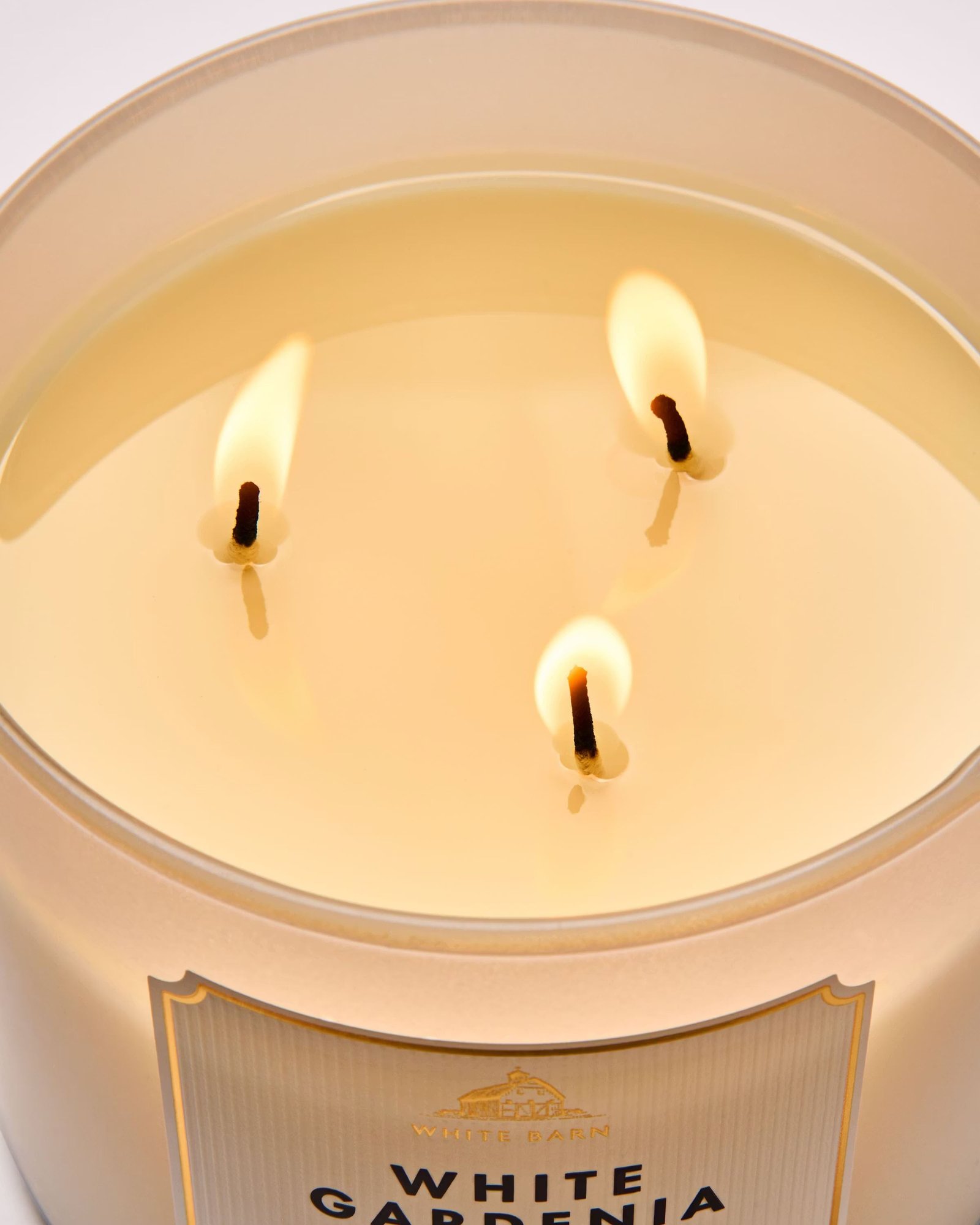 White Gardenia 3-Wick Candle - Image 5