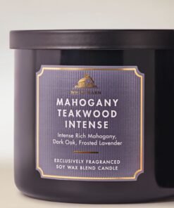 Alternative view of Mahogany Teakwood Intense 3-Wick Candle