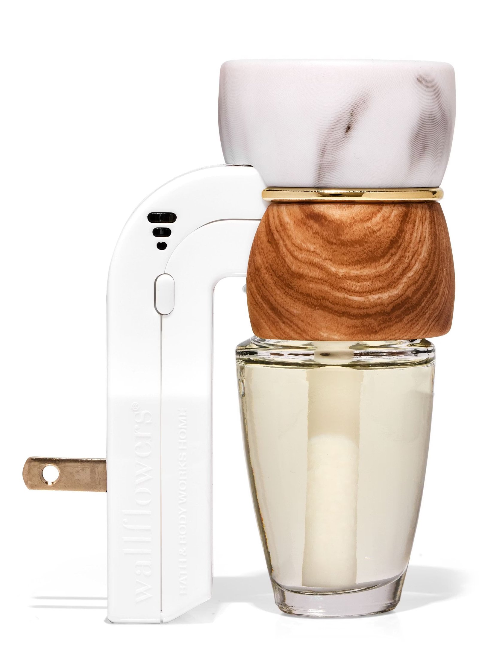 White Hourglass Topper Wallflowers Scent Control™ Fragrance Plug - Image 2