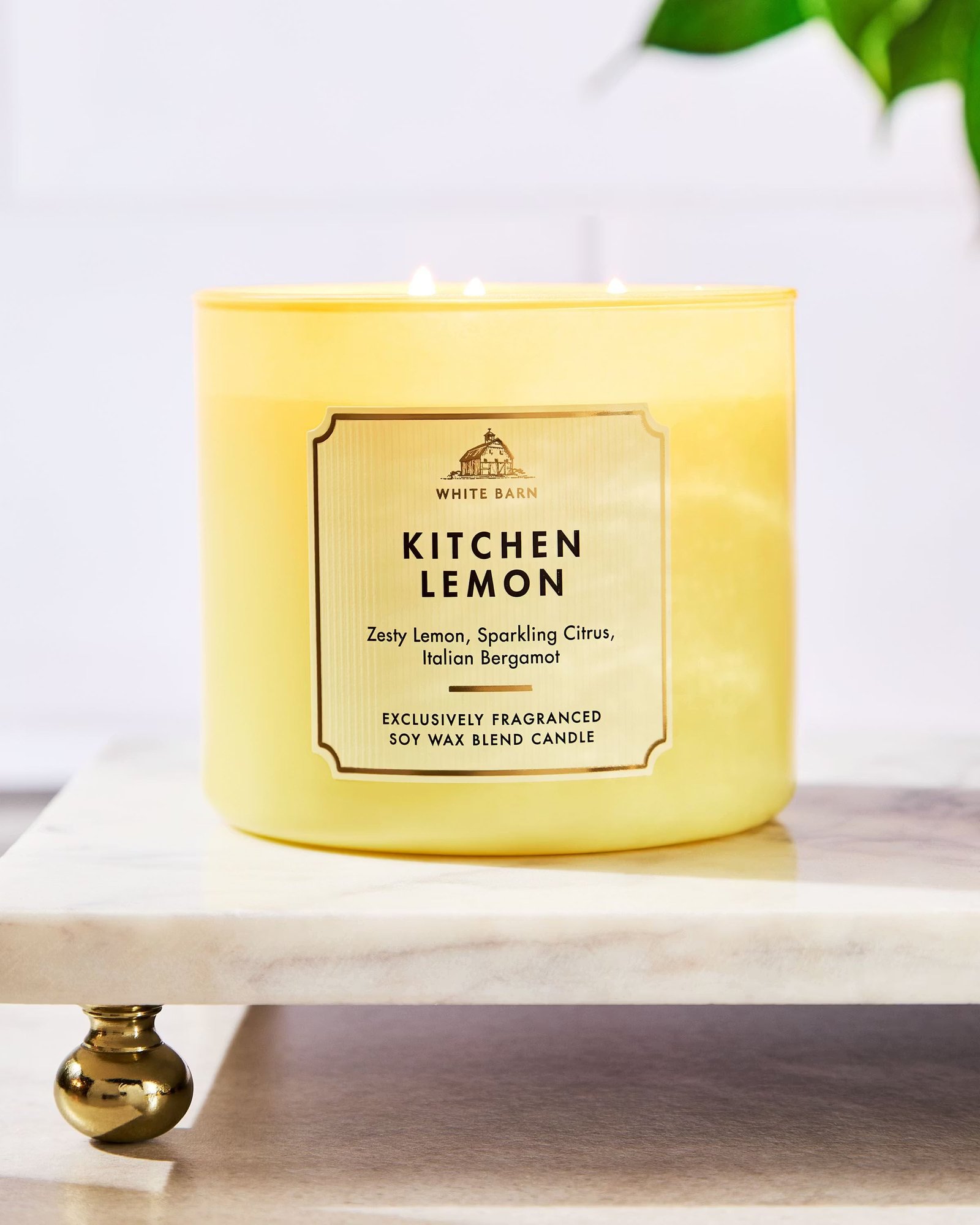 Kitchen Lemon 3-Wick Candle - Image 6