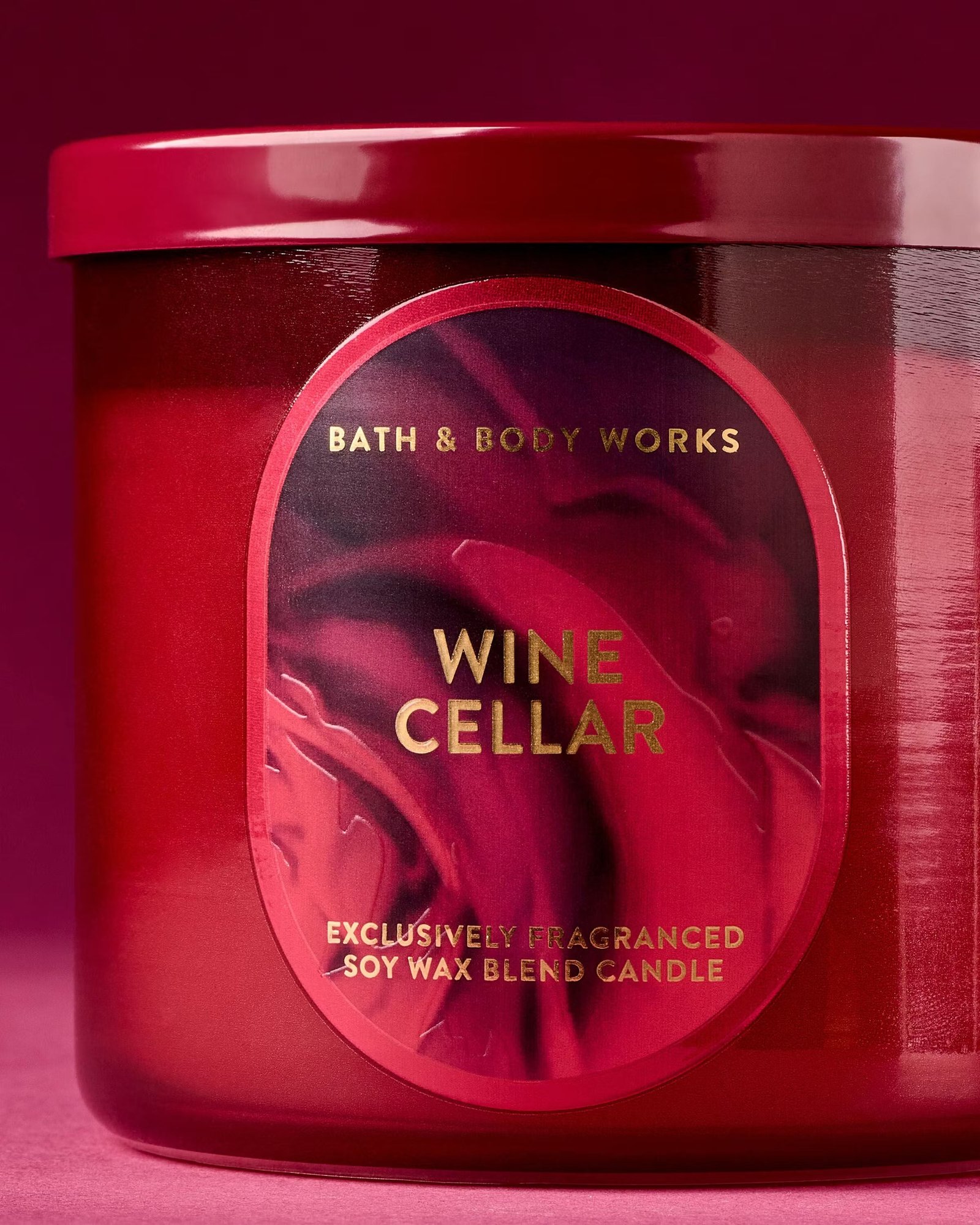 Wine Cellar 3-Wick Candle - Image 2