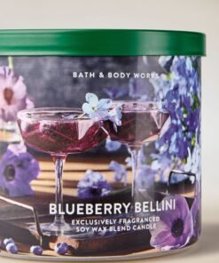 Alternative view of Blueberry Bellini 3-Wick Candle