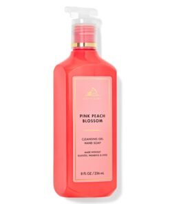 Pink Peach Blossom Cleansing Gel Hand Soap