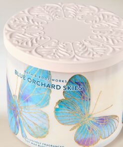 Alternative view of Blue Orchard Skies 3-Wick Candle