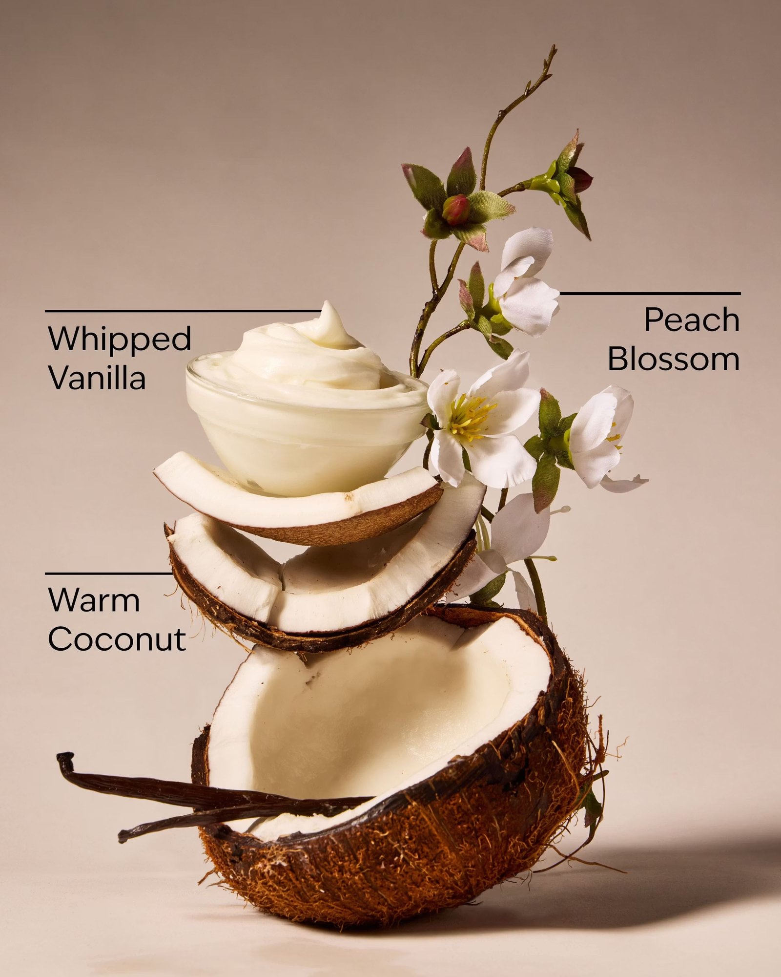 Vanilla Coconut 3-Wick Candle - Image 3