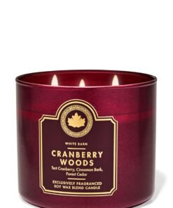 Cranberry Woods 3-Wick Candle