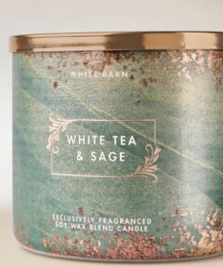 Alternative view of White Tea & Sage 3-Wick Candle