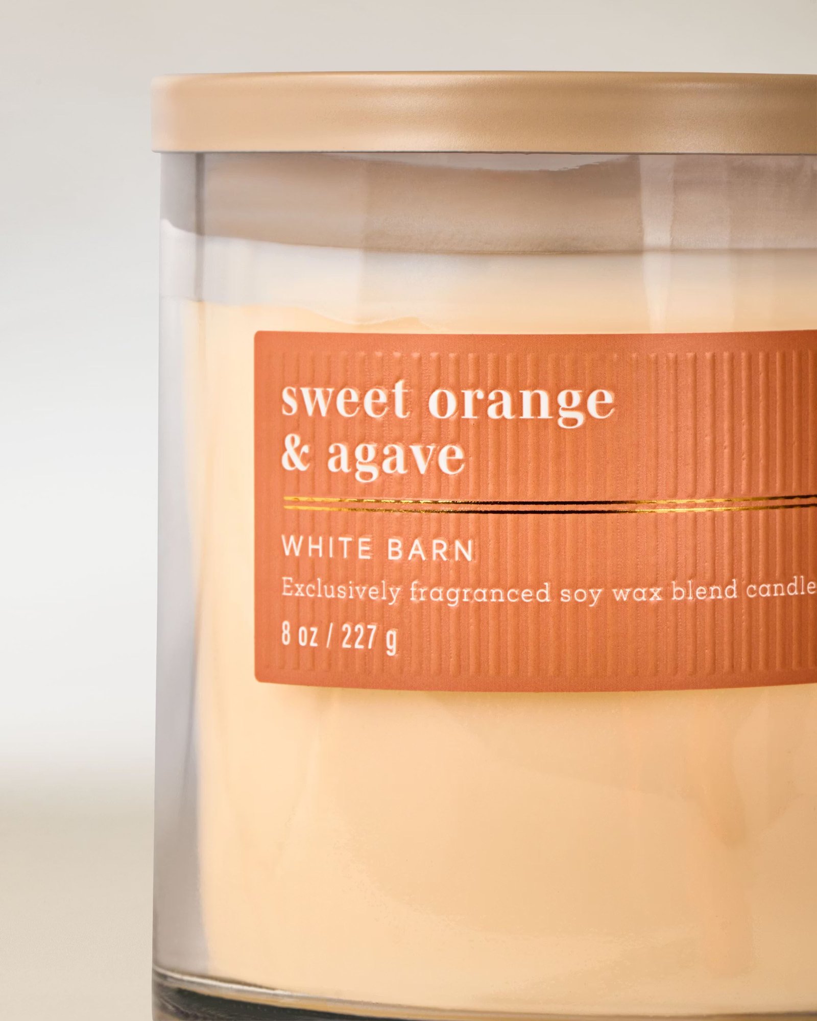 Sweet Orange & Agave Single Wick Candle - Image 2