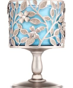 Dogwood Pedestal 3-Wick Candle Holder